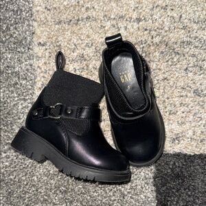 GAP Kids Black Ankle Boots